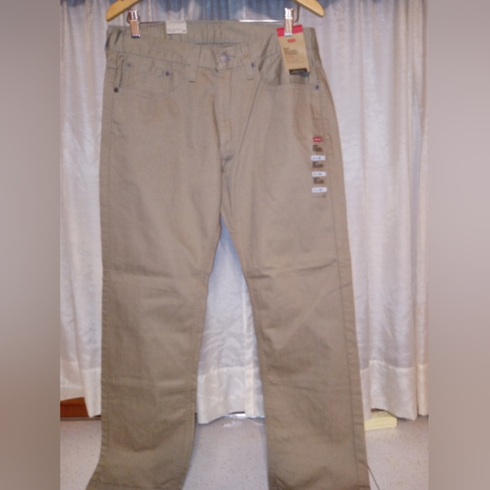 Khaki Levi pants 31 30 brand new with tags